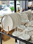 18 Parça Perla Sade Pasta Çay Saati Seti