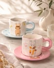 2 Kişilik Pati&Pati Porselen Kahve Fincanı Takımı 90 ML
