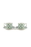 2 Kişilik Porselen Angel Mint Kahve Fincanı 90 ml