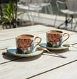 2 Kişilik Royal Flora Double Kahve Fincanı