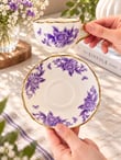 2 Kişilik Spring Purple Kahve Fincanı Seti