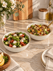 2 Parça Sufii Gold Porselen Salata Kase Seti