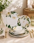 24 Parça 6 Kişilik Modern Mia Çiçek Yemek Takımı