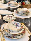 24 Parça Modern Flore Bird Yemek Takımı