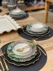 24 Parça Porselen Yemek Takımı