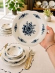 24 Parça Porselen Yemek Takımı Belmonte Blue Mira
