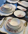 27 Parça Modern Asya Sakura Yemek Takımı