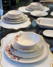 27 Parça Modern Asya Sakura Yemek Takımı