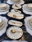 27 Parça Modern İstanbul Blue Yemek Takımı