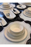 27 Parça Modern Pure Yemek Takımı Platin