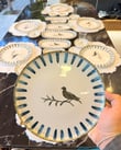 29 Parça Antik Bird Porselen Kahvaltı Takımı 