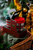 2'li Kupa Seti Santa Starbuc Hediye Kutulu