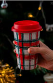 2'li Kupa Seti Santa Starbuc Hediye Kutulu