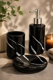 3 Parça Nero Line Black Banyo Seti
