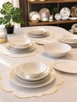 30 Parça 6 Kişilik Luna Sade Yemek Takımı 