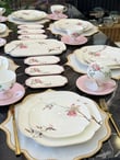 31 Parça 6 Kişilik Peachy Porselen Mikasa Moor Kahvaltı Takımı