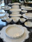 31 Parça 6 Kişilik Premium Porselen Passion Sade Kahvaltı Takımı