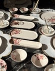 32 Parça Modern Asya Sakura Yaldızlı  Kahvaltı Takımı