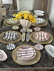 36 Parça 6 Kişilik Flower Line Kahvaltı Takımı