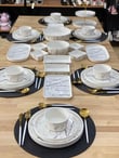 37 Parça Toskana Kahvaltı ve Yemek Takımı Seti