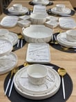 37 Parça Toskana Kahvaltı ve Yemek Takımı Seti