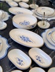 43 Parça Modern Blue Kahvaltı Takımı Gold
