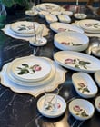 43 Parça Modern Flora Kahvaltı Takımı Gold