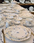 44 Parça Queen Blue Porselen Kahvaltı Takımı 
