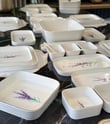 45 Parça Lavander Porselen Kahvaltı Yemek Takımı