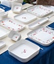 45 Parça Masal Porselen Kahvaltı Yemek Takımı