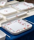 45 Parça Masal Porselen Kahvaltı Yemek Takımı