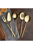 5 Parça Allegra 4mm Servis Seti Gold