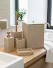 5 Parça Lüx Laduree Talya Krem Banyo Seti