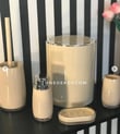5'li Akrilik Banyo Seti Model Bej