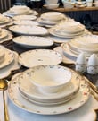 54 Parça 12 Kişilik Porselen Yemek Takımı Catalina