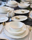 56 Parça 12 Kişilik Porselen Yemek Takımı Elegant