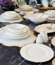 56 Parça 12 Kişilik Porselen Yemek Takımı Elegant