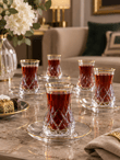 6 Kişilik 12 Parça Şangay Çay Takımı