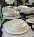 6 Kişilik Platin 32 Parça Porselen Sophia Yemek Takımı