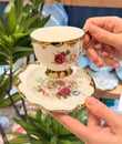 6 Kişilik Porselen Hermia  Kahve Fincan Takımı - 90 ml