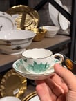 6 Kişilik Porselen Leaf Elegance Kahve Fincan Takımı