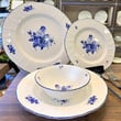 62 Parça 12 Kişilik Porselen Yemek Takımı Blue Garden
