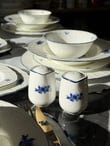 62 Parça 12 Kişilik Porselen Yemek Takımı Blue Garden