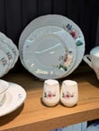 62 Parça 12 Kişilik Porselen Yemek Takımı Green Garden