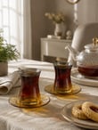 6'lı Heybeli Çay Bardağı Seti