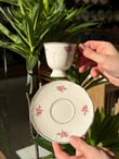 6'lı Porselen Fiore Luxe Kahve Fincanı