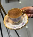 6'lı Porselen Nicole Premium Kahve Fincanı Purple
