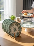 8 Parça Porselen Velour Green Pasta Seti