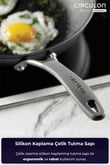 A1 Serisi ScratchDefense Çizilmez Yapışmaz Wok Tava - 34 CM
