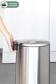 Cigo Pedallı Çöp Kovası 20 Lt İç Kısım Siyah